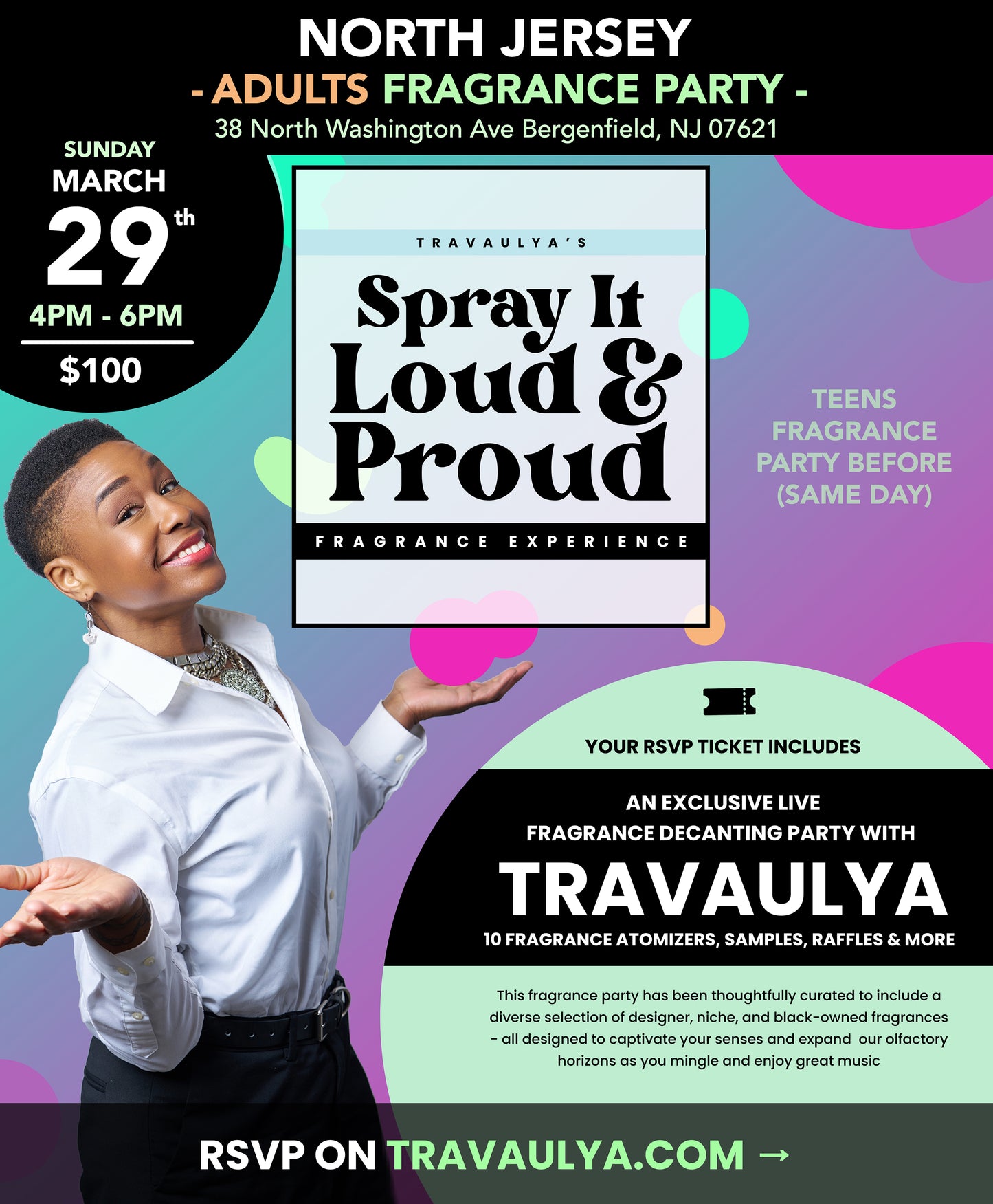 RSVP - North Jersey - Spray it Loud and Proud - ADULTS - Fragrance Decanting Party Sat. 03/29/2026 - 4PM - 6PM