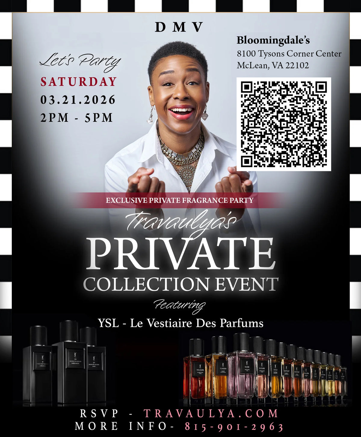 RSVP - DMV - Travaulya's Private Collection Event @ Bloomingdales - Sat. 03/21/2026 - 2PM - 5PM